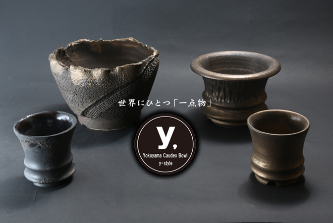 YOKOYAMA CAUDEX ART益子本店 ～塊根植物 アガベ鉢専門店～ | 益子焼