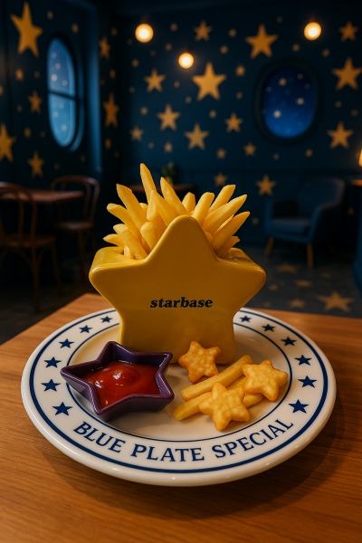 星の食器 オーダーメイド品 ポテトフライ立て