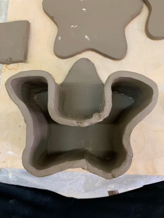 星の食器　オーダーメイド品　ポテトフライ立て