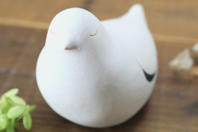ことりの置物　小鳥の置物