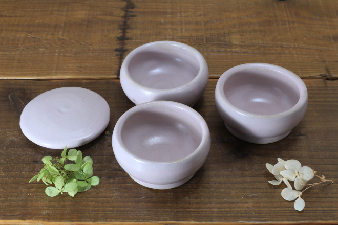 陶器　三段重箱　ミニ