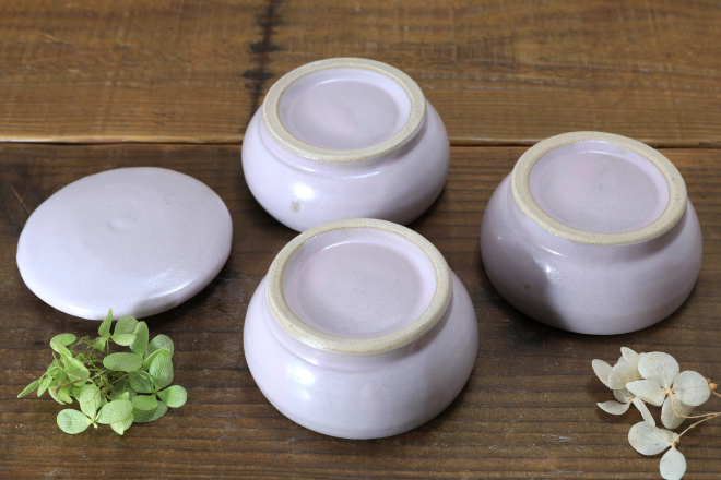 陶器　三段重箱　ミニ