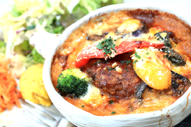 益子 ランチ ハンバーグドリア