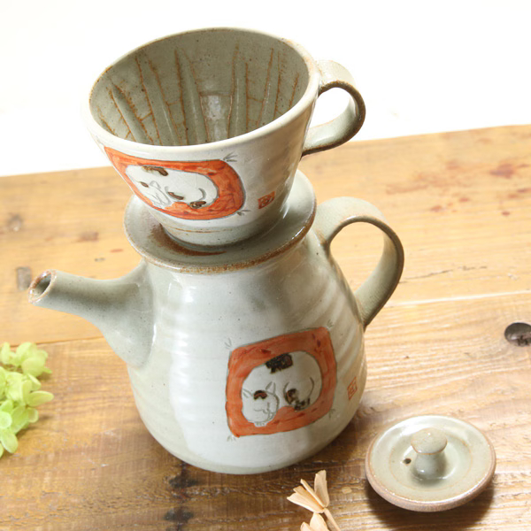 コーヒードリッパー 珈琲ドリッパー ドリッパー 陶器 益子焼 作家 陶芸家 ドリップ 