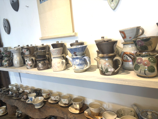 コーヒードリッパー 珈琲ドリッパー ドリッパー 陶器 益子焼 作家 陶芸家 ドリップ 