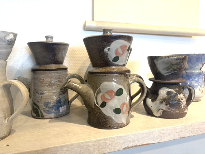 コーヒードリッパー 珈琲ドリッパー ドリッパー 陶器 益子焼 作家 陶芸家 ドリップ 