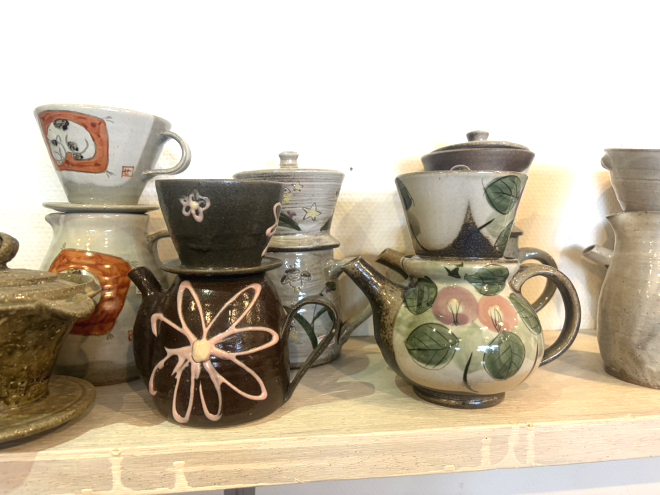 コーヒードリッパー 珈琲ドリッパー ドリッパー 陶器 益子焼 作家 陶芸家 ドリップ 