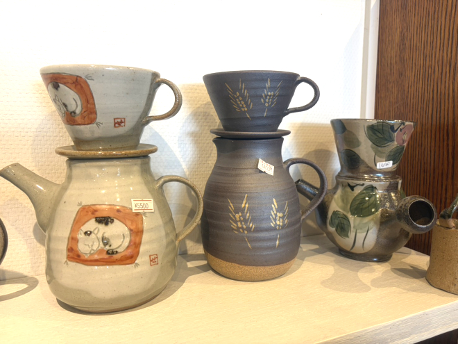 コーヒードリッパー 珈琲ドリッパー ドリッパー 陶器 益子焼 作家 陶芸家 ドリップ 