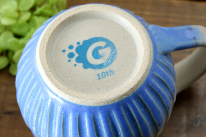 益子焼 オリジナル オーダーメイド マグカップ オーダー ロゴ 