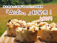 森ぱん　ふっくら　益子パン　手作り　無添加パン
