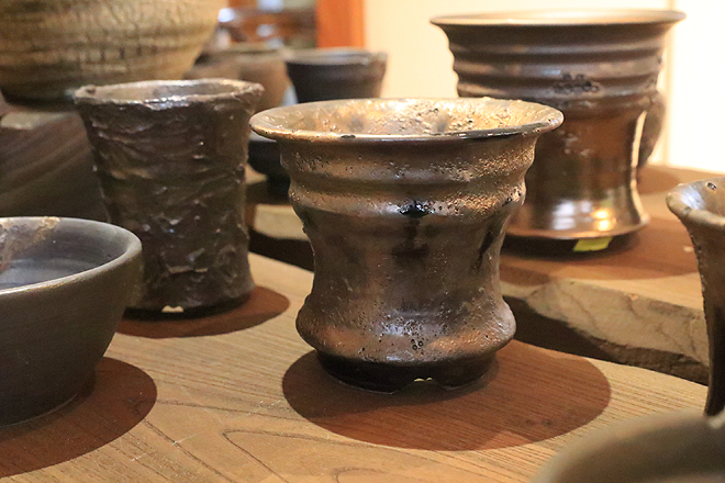 益子焼 植木鉢 陶器鉢 鉢 コーデックス アガベ 塊根植物 作家鉢