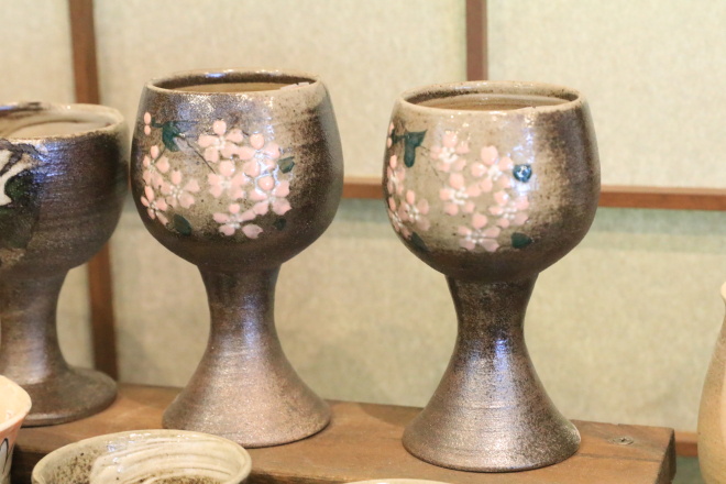 陶器のワインカップ ワイングラス ワイン