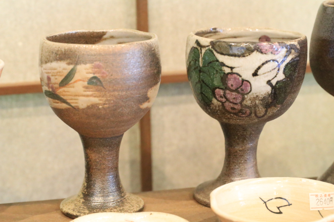 陶器のワインカップ ワイングラス ワイン