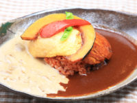 オムライス　かぼ茶庵