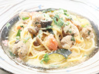 レモン風味のサルシッチャといろいろ野菜のブーロパルミジャーノ かぼ茶庵　益子カフェ